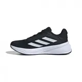 Zapatillas Adidas Response para mujer, color negro con detalles blancos.