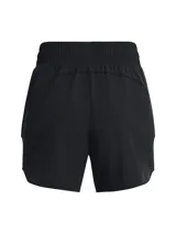 Short deportivo azul con cintura elástica y bolsillos laterales.