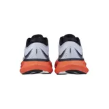 Championes de running 361 Degrees Eleos, color blanco con detalles en negro y naranja.