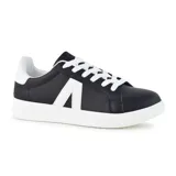 Championes deportivos American Sport Gaia 2.0, color negro con detalles en blanco y logo en el lateral.