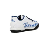 Championes de fútbol para hombre Dalponte Tf Society Valencia, color blanco con detalles en azul.