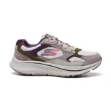 Championes Skechers Go Run Consistent 2.0 Retro Stride, con capellada de malla y gamuza en capas, plantilla Air-Cooled Goga Mat, amortiguación Soft Stride y entresuela Ultra Light.