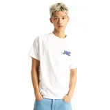 Remera blanca de algodón con logo de Vans bordado en el pecho.