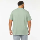 Camiseta verde con estampado blanco de cactus y texto "Arizona Sun Place summer land. Feel the Heat of the Desert".