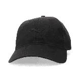 Gorra de béisbol Puma Ess Classic bb, color negro con logo bordado en el frente.