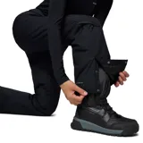 Pantalón de esquí Columbia Bugaboo II para mujer, color negro. Confeccionado con tecnología Omni-Tech™ impermeable y transpirable, forro termorreflectante Omni-Heat™ y aislamiento Omni-Heat™ reciclado.