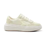 Championes urbanos Skechers Cordova Classic, color blanco con detalles en gamuza y logo en el lateral.