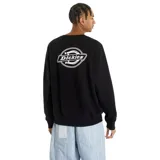 Buzo negro de cuello redondo, marca Dickies, modelo Holtville.
