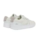 Championes deportivos Lacoste de hombre, con diseño contemporáneo inspirado en el tenis, y detalles de cuero y lona.