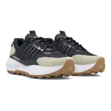 Championes de trekking Under Armour modelo Fat Tire Venture Pro, color marrón con detalles en beige. Inspirados en bicicletas Fat Tire, con suela de goma resistente y amortiguación UA HOVR.