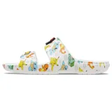 Sandalias Crocs Classic con estampado de personajes de Pokemon.