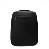 Bolso botinero negro con logo Tiffosi en el frente.