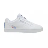 Championes Puma Caven 2.0 BMW MMS, color blanco con detalles en azul y rojo.