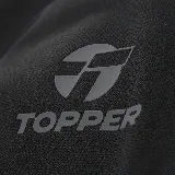 Pantalón de jogging negro de corte ajustado con logo de Topper en la pierna izquierda.