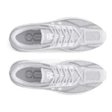 Zapatillas urbanas Under Armour HOVR Apparition unisex, color plateado con detalles en negro y blanco. Confeccionadas en malla y cuero sintético, con amortiguación UA HOVR y suela de goma. Lanzadas originalmente en 2009, estas zapatillas retro están repletas de detalles auténticos de zapatillas para correr, pero actualizadas con colores nuevos, detalles de cuero en la parte superior y amortiguación suave UA HOVR™.