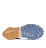 Bota de trekking Columbia Facet 75 Equinox color beige con detalles en blanco y celeste. Cuenta con tecnología OutDry™ impermeable y transpirable, forro Omni-Heat™ Infinity termorreflectante, plantilla OrthoLite® Eco y suela Adapt Trax™ para tracción en terrenos mojados o secos.