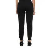 Pantalón deportivo negro de corte ajustado, con cintura elástica y logo de Puma estampado en la pierna izquierda.