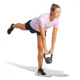 Remera deportiva Adidas AEROREADY Train Essentials para mujer, color lila con logo blanco en el pecho.