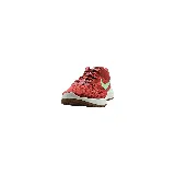 Championes de running Nike Revolution 6 NN, color ladrillo con logo verde agua.