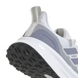 Championes Adidas Ultra Run 5 TR, color gris con detalles en violeta y plateado.