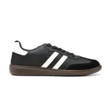 Championes deportivos American Sport Resh 2.0, color negro con detalles en blanco y suela marrón.