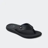 Ojotas de tipo flip-flop color negro, con suela cómoda y diseño minimalista.