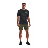 Short negro de secado rápido, ligero y duradero, con cintura elástica ajustable.