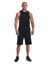 Musculosa blanca de algodón con logo Under Armour estampado en el pecho.
