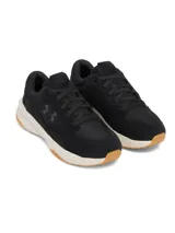 Zapatillas urbanas Under Armour Edge Suede color beige con detalles en marrón claro.