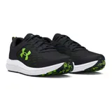 Championes Under Armour Charged Assert 10, color negro, ideales para running.