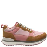 Zapatillas casuales con capellada de cuero y tela mesh, forro de mesh, suela de goma transparente y entresuela de EVA con tecnología Memory Foam.