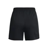 Short deportivo Under Armour Challenger Knit negro, de corte clásico, con cintura elástica y logo estampado en la pierna derecha.