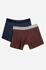 Pack de boxers estampados con cintura elástica y logotipo, de ajuste cómodo.