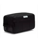 Neceser Nike Academy unisex, color negro, con cierre superior y bolsillos frontales con cierre.