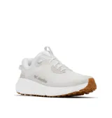 Zapatillas Columbia Terrastride Crz para hombre, color blanco con suela marrón.