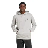 Canguro gris de corte clásico, con capucha y logo de Adidas en el pecho.