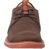 Zapato híbrido de hombre color marrón, con capellada de tejido ligero y detalles en cuero. Suela con tecnología Honey Foam.