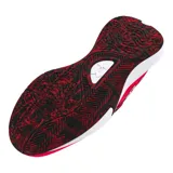 Championes de básquet Under Armour Lockdown 7, color negro con detalles en blanco. Presentan el logo de la marca en el lateral y suela de goma.