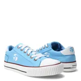 Championes Topper Wagon Tenis, color celeste con detalles en blanco.