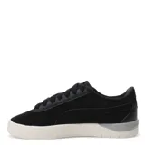 Championes Puma Jada Classic Animal Flair, color negro con detalles dorados y estampado animal print.