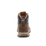 Bota de cuero color marrón, marca Caterpillar, modelo Meridian WP. Cuenta con tecnología Duofuse, City Grip y Waterproof.