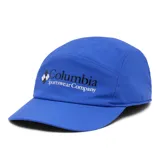 Gorro azul de Columbia con logo de la marca bordado en el frente.