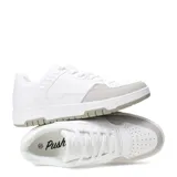 Championes urbanos de hombre Push modelo Alex, color negro, con suela plana y cordones.