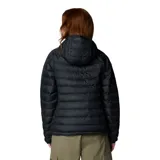 Campera puffer color borgoña con capucha, cierre frontal y bolsillos laterales con cierre. El forro termorreflectivo Omni-Heat™ retiene el calor mediante puntos plateados que reflejan el calor corporal. El aislamiento Thermarator™ 100 % poliéster reciclado te mantiene abrigado con fibras sintéticas livianas que retienen el calor incluso cuando están mojadas.