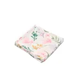 Pashmina de viscosa liviana con estampado floral multicolor.