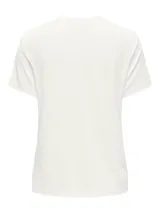 Camiseta de ajuste regular con escote redondo, diseñada para brindar comodidad durante todo el día.