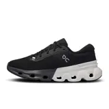 Championes de running On Running Cloudflyer 5, color negro con detalles en blanco.