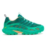 Zapatillas de senderismo Merrell Moab Speed 2 x Hod U, unisex, color verde con detalles en naranja y suela Vibram TC5+.