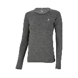 Remera térmica gris de manga larga marca Topper, ideal para mantener el calor corporal durante entrenamientos en climas fríos o actividades al aire libre.