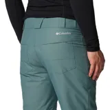 Pantalón de esquí impermeable color verde azulado con tecnología Omni-Tech y Omni-Heat Reflective. Cuenta con cintura ajustable, polaina interna y costuras selladas.